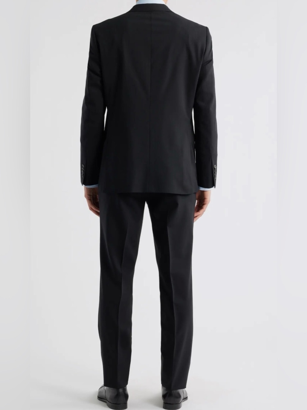 NEW mens Nordstrom wool suit traditional fit 56R